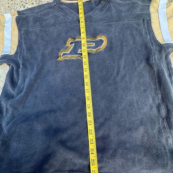 Vintage Perdue bookmakers crewneck sweatshirt size XL black faded - Picture 3 of 8